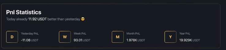 Total PNL across all instances